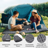 1 x RAW Customer Returns MLMLANT Sleeping Mat Camping Outdoor, 10 cm Thick Air Mattress Camping Sleeping Mat Self-Inflating Ultralight Waterproof Sleeping Mat Small Pack Size Inflatable Sleeping Mats Outdoor for Hiking, Beach, Grey - RRP €37.99