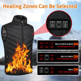 1 x RAW Customer Returns Heated Vest, USB Electric Heating Vest for Men Women with 15 Heated Zones Heated Vest with 3 Levels Temperature 3 Control Buttons Winter Warming Gilet for Outdoor Motorcycle Camping Hunting Skiing - RRP €40.33