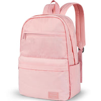 8 x Brand New HAMUNI Backpack Men Women Backpacks School Backpack with 15.6 Inch Laptop Compartment Daypack, Modern Waterproof Casual Large Backpack, Teenager School Bag, Hiking Backpack, Backpack School Pink  - RRP €150.64