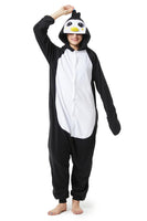 1 x RAW Customer Returns RANSUU Relaxo Costume Penguin Onesie Jumpsuit Animal Relax Costume Duckbill Women Men Pajamas Carnival Halloween Pajamas Cosplay Adult Carnival One-Piece Black S - RRP €29.24