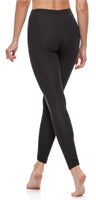 1 x RAW Customer Returns Merry Style Women s Long Cotton Leggings 2 Pack MS10-198 Black Navy, M  - RRP €24.99