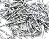 1 x RAW Customer Returns 100x steel nails, grooved, grooved, hardened concrete nails 2.7 x 40 - RRP €10.14