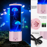 1 x RAW Customer Returns AONESY Lava Lamp Large Jellyfish Lamp - 17 Colors Setting Jellyfish Aquarium Lava Lamp, Home Office Room Desktop Decoration Night Light for Kids Friends Lovers Birthday Gifts - RRP €23.77