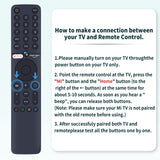 1 x RAW Customer Returns XMRM-19 Suitable for Xiaomi Smart TV Voice Remote Control Replacement for Xiaomi MI P1 32 43 55 Q1 75 Series Android Smart TV L32M6-6AEU L50M6-6AEU L55M6-6ESG L75M6-ESG Voice Remote - RRP €16.89