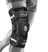 1 x RAW Customer Returns NEENCA knee brace for knee pain, hinged knee support with patented X-Strap fastening system, strong stability for pain relief, for arthritis, meniscus tear, ACL, PCL, MCL - RRP €50.18