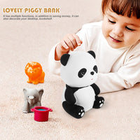 1 x RAW Customer Returns TOYANDONA Piggy Bank Panda Money Bank Adorable Savings Banks Money Box For Panda Money Box Lovely Coin Bank Panda Money Jar Animal Coin Bank Coin Box For Kids Children s Savings Bank Modeling Jar Vinyl - RRP €17.99