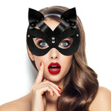 1 x Brand New DUOLAM Catwoman mask, cat mask, Catwoman costume, women s fox mask, cat woman mask for Halloween, carnival, Valentine s Day, masquerade, party, cosplay, nightclub, costume accessories - RRP €7.95