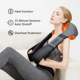 1 x RAW Customer Returns Medcursor neck massager with heat, 3D deep tissue shiatsu massager for neck, shoulder, back, leg, body and muscle pain relief, home, office and car use - RRP €60.49