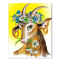 2 x Brand New Uitose Diamond Painting Deer, Diamond Painting Pictures by Numbers Accessories Kits Full Drill, Diamond Embroidery Painting for Wall Decor Children Adults - RRP €19.52