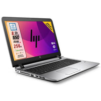 1 x RAW Customer Returns HP Probook, Laptop Notebook Intel Core i5-6200U, 15.6 HD Display, 8GB RAM, 256GB SSD, Libre Package, W10 Refurbished  - RRP €284.33