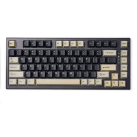 1 x RAW Customer Returns YUNZII YZ75 Wireless RGB Mechanical Keyboard, 75 BT5.0 2.4G USB-C Tri-Mode NKRO Mechanical Gamer Keyboard, Hot-Swappable PBT Dye Sub, Mechanical Keyboard for Linux Win Mac Black, Gateron G Pro Yellow  - RRP €100.84