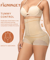 1 x Brand New Figninget figure-shaping underwear women s girdle pants tummy control underpants tummy control pants shape wear girdle pants girdle briefs for shapewear briefs underpants women beige M L - RRP €20.16