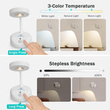 15 x Brand New ICEKO Indoor Motion Sensor Lamp - Set of 2, Rechargeable Motion Sensor Night Light, 3 Colors Adjustable Brightness and 360 Rotatable for Kitchen, Bedroom, Hallway, Stairs - RRP €288.0