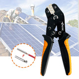 1 x RAW Customer Returns KF CPTEC solar crimping pliers for PV cable connectors 2.5 mm , 4.0 mm , 6.0 mm - ratchet solar connector crimper pliers - solar panel PV cable crimping pliers, crimping pliers for PV mc4 connectors - RRP €23.59