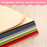 14 x Brand New VGOODALL 60 Sheets Construction Paper, Colored Copy Paper 30 Colors Craft Cardboard Construction Paper 30.5 x 30.5cm for DIY Art Craft Printing Sketching - RRP €111.86