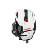 1 x RAW Customer Returns Madcatz RAT 8 White - Customizable wired gaming mouse - 11 buttons - RGB LED - 16000 DPI - Pixart PMW3389 - RRP €62.99