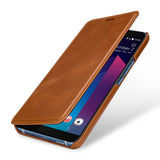 1 x Brand New STILGUT Book Type Case, leather case for HTC U11 U11 Plus . Side-folding flip case made of genuine leather for the HTC U11 U11 Plus , cognac with clip - RRP €30.24