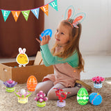 4 x Brand New Hoarosall Easter Gifts for Children 12 Pieces Easter Eggs to Fill with Building Blocks for Succulents Easter Eggs Plastic 8.5cm 6cm for Easter Basket Fillers Easter Eggs Decoration Party Gift Classroom Incentives - RRP €60.48