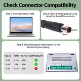 1 x RAW Customer Returns ANTWELON 65W Laptop Power Supply Charger Charging Cable 18.5V 3.5A for HP Pavilion G4 G6 G7 M6, Compaq Presario CQ56 CQ57 CQ60, Envy M7 M6, EliteBook 840 850 G1 G2, Probook 430 440 G1 G2 AC Adapter 7.4 5.0MM - RRP €17.14