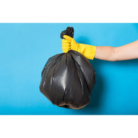 1 x RAW Customer Returns sarcia.eu Black LDPE Garbage Bags Heavy Duty 60L 50 Bags - RRP €9.99