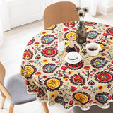 3 x Brand New ZOESURE Boho Tablecloth 140 180 Rectangular Table Cover Vintage Party Birthday Wedding Dining Room Kitchen Parties - RRP €57.6