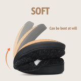 1 x RAW Customer Returns Mishansha Slippers Women Winter Home Slippers Men Memory Foam Warm Soft Comfortable Home Indoor and Outdoor Shoes Black A 41 - RRP €19.99