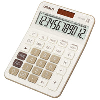 1 x RAW Customer Returns OSALO Calculator Desktop Calculator Large Display Large Buttons 12-Digit Office Calculator Writing with Value Added Tax Function OS-130T  - RRP €19.48