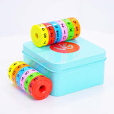 2 x RAW Customer Returns Calculation roll 2 pieces, back to school gifts for primary school students, learning toy mathematics set for primary school students, easy to carry in the school bag, suitable gift for boys and girls - RRP €16.1