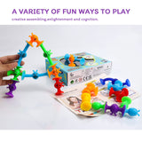 1 x Brand New 19Pcs Sucker Toy, Clvsyh Pop Sucker Toys, Sucker Toys Darts, Throwing Game Sucker Darts Toys, Silicone Building Blocks, Suction Cup Funny Construction, Pop Sucker Darts Sucker Game, Educational Toys Children Gifts - RRP €20.4