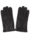 1 x Brand New YISEVEN Men s Leather Gloves Lined Touchscreen Slim Men Winter Touch Elegant Car Driver Lambskin Leather Gloves Men s Gloves Car Gloves Gifts Black S 8.5 Inches - RRP €15.99