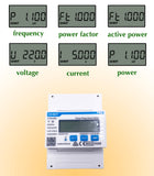 1 x RAW Customer Returns DTSU666 Three-phase Electricity Meter for Solar PV Systems, 3x220-380V 3x240-415V 0.25-5 80 A 50 60hz - RRP €98.35