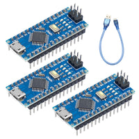 1 x RAW Customer Returns RUIZHI 3pcs Module Board 5V 16MHz Mini USB CH340 Chip Micro Interface Already Soldered Version with USB Cable Included - RRP €20.4