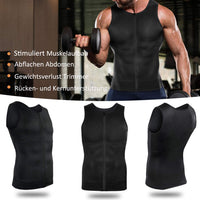 1 x RAW Customer Returns Gotoly Slimming Tank Tops for Men Shaping Shirt Shapewear Shirt Compression T-Shirt Underwear Body Shaper Slimming T-Shirt Flat Stomach Fitness Sports Undershirt M, Black  - RRP €29.23