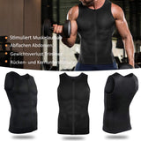 1 x RAW Customer Returns Gotoly Slimming Tank Tops for Men Shaping Shirt Shapewear Shirt Compression T-Shirt Underwear Body Shaper Slimming T-Shirt Flat Stomach Fitness Sports Undershirt M, Black  - RRP €29.23