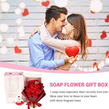 1 x RAW Customer Returns 7 Pieces Rose Bouquet Rose Bouquet Eternal Flower Artificial DIY Handmade Soap Rose Flower Simulation Roses Flora Scented Soap for Girlfriend, Mother s Day, Birthday, Wedding Anniversary - RRP €23.2