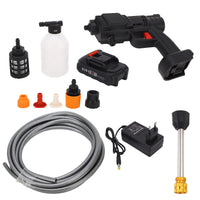 1 x RAW Customer Returns Yunseity Cordless Pressure Washer Gun, 600W High Performance Batteries 18V 21V, 350PSI, Portable Cordless Pressure Washer, for Car Washing, Flower Watering, Etc EU Plug  - RRP €48.25