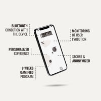 1 x RAW Customer Returns MYHIXEL CONTROL. NATURAL technological solution to control ejaculation. Cognitive behavioral therapy with AI app and stimulating device connected via Bluetooth - RRP €269.0