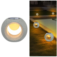 2 x Brand New MALUX solar lamps 1 piece solar balls solar ball waterproof IP54 solar balls for outdoors with warm light automatically lights up garden terrace, round - RRP €68.54