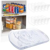 1 x RAW Customer Returns Refrigerator turntable organizer rectangular turntable refrigerator transparent turntable 360 fridge organizer lazy susan turntable organizer with non-slip for refrigerator kitchen organizer L41.2cm - RRP €23.18