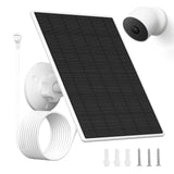 1 x RAW Customer Returns Solar panel for Google Nest Camera outdoor or indoor battery version , 5V 5W solar module charger with 3m cable for Google Nest Cam, IP65 weatherproof, 360 wall mount magnetic connection 1 pack  - RRP €16.96