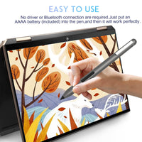 1 x RAW Customer Returns ANYQOO HP Active Stylus Pen with Palm Rejection Technology for HP Envy x360, HP Pavilion x360, HP Specter x360 See Compatibility List Before Purchasing  - RRP €32.99