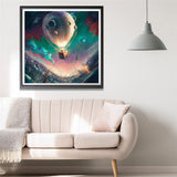 1 x Brand New Leejoey 5D Diamond Painting Full Set Hot Air Balloon, 5D Diamond Painting Kit Landscape, Rhinestone Embroidery Painting Crystal Rhinestone Embroidery for Home, Wall and Entrance Decorations 30 x 30 cm ly-16 - RRP €20.4