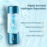 1 x RAW Customer Returns 300Ml Portable Hydrogen Water Bottle with Nasal Tube, 3000 PPB Hydrogen Rich Water Maker Bottle, Hydrogen Water Generator for Home Travel - RRP €76.21