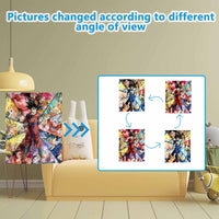 1 x Brand New WKxinxuan Anime Ball 3D poster, Anime Ball Anime Poster 3D, 29.5 39.5CM Anime Ball Anime Poster 3D as wall decoration Use - RRP €17.7