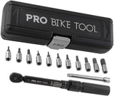 1 x RAW Customer Returns Torque wrench bicycle motorcycle 1 4 inch drive with reversible ratchet and extension, measuring range 2 to 20 Nm - precision tool including hexagon socket hex and torx bits for racing bikes, MTB - RRP €78.68