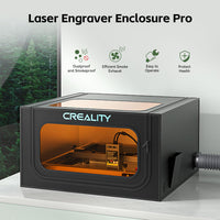 1 x RAW Customer Returns Laser Engraver Enclosure 2.0 Protective Cover Compatible with Creality Engraving Machine- Fireproof,Dustproof,Smoke Dust Isolation-for Most Laser Cutter Machine-700x720x400mm - RRP €79.98