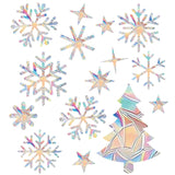 1 x Brand New Window Sticker for Bird Strikes, Anti-Collision Window Stickers to Prevent People, Attractive Window Decoration Bird Strikes on Window Glass Snowflake  - RRP €20.4