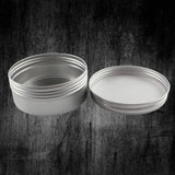 1 x RAW Customer Returns EXCEART Lip Balm Jar 250Ml Aluminum Tin Cans Balm Jars Empty Containers with Screw Lid for Salve Candy Cosmetic Lip Balm Silver Deodorant Roller for Filling - RRP €8.59