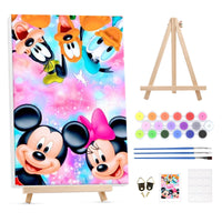 15 x Brand New GHHKUD Paint by Numbers Adults Anime, DIY Hand Painted Oil Painting Kit for Beginners and Adults With Wooden Frame Wrinkle-free Canvas Wooden Easel and Acrylic Paint Paint by Numbers As a Gift - RRP €306.0