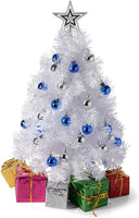 Brand New Pallet - Mini Blue Christmas Trees -  54 Items - RRP €1438.02